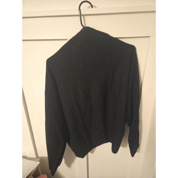 Sweaters - NIC+ZOE Black Cashmere Blend Open Front Cardigan NWT XL